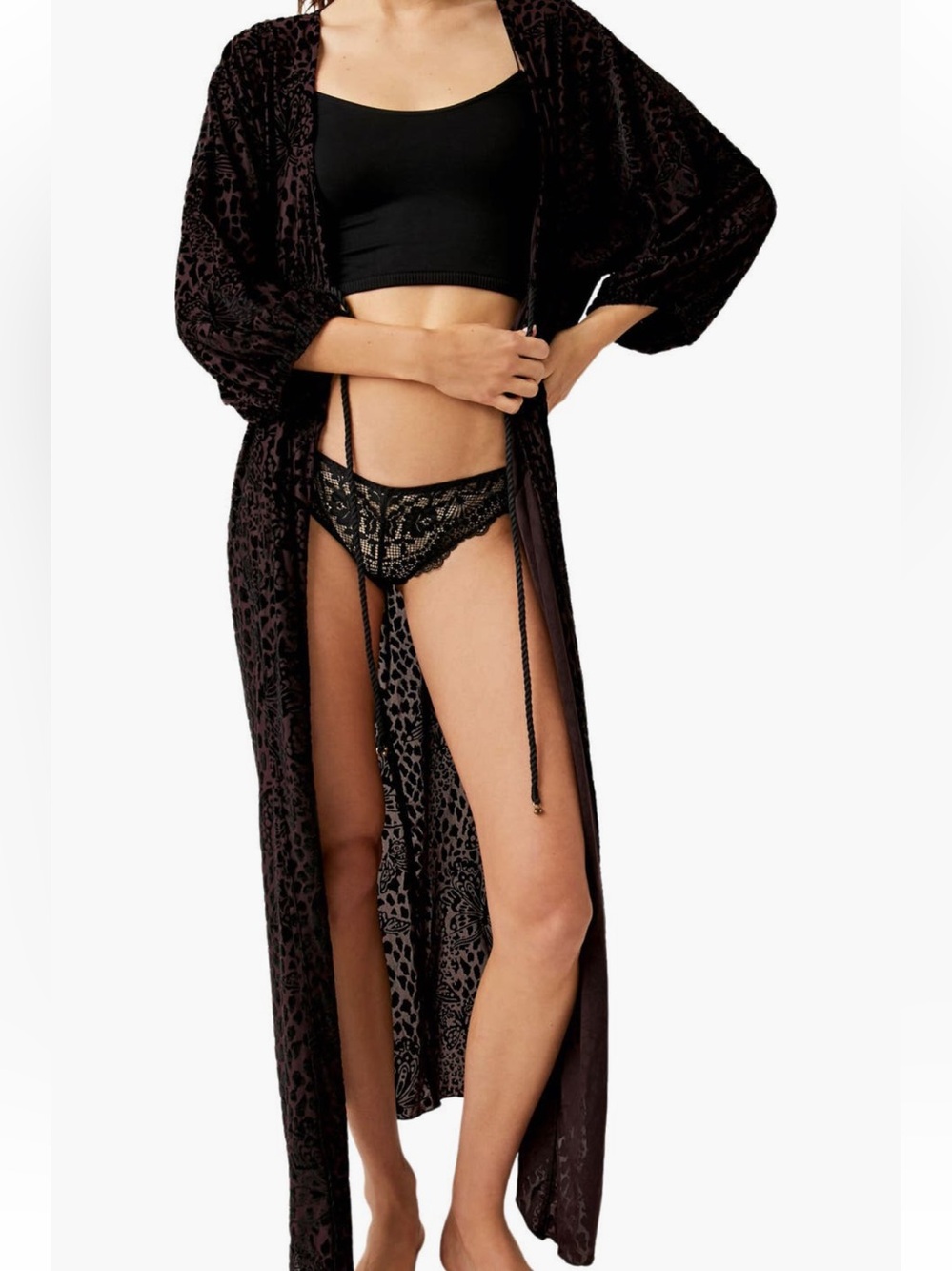 Free People Burnout Robe